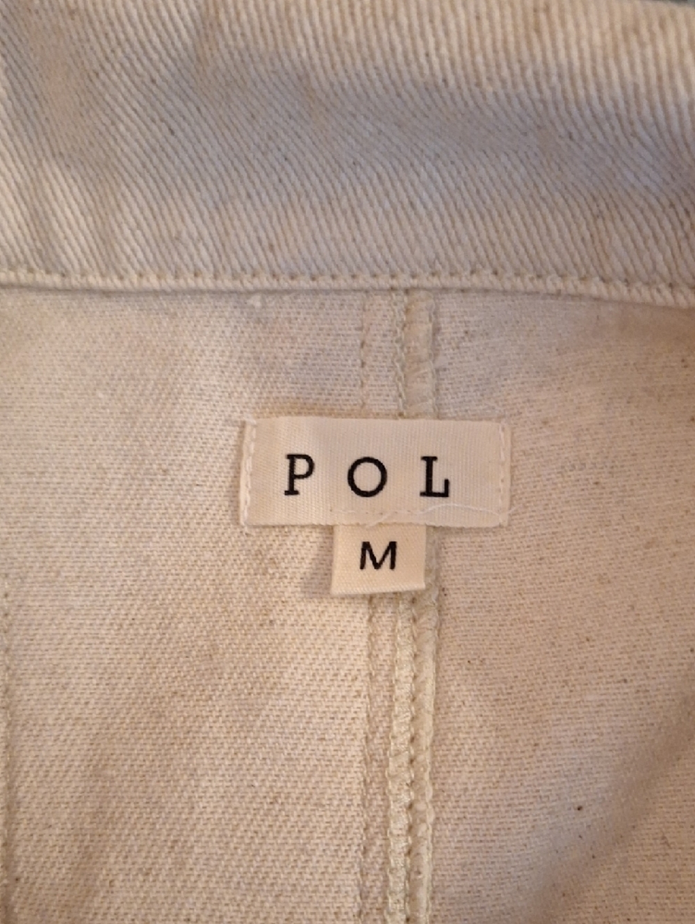 POL Patchwork Jacket in Cream/Pink/Blk Daisy Embroidery. Various Sizes NWT - Picture 14 of 15